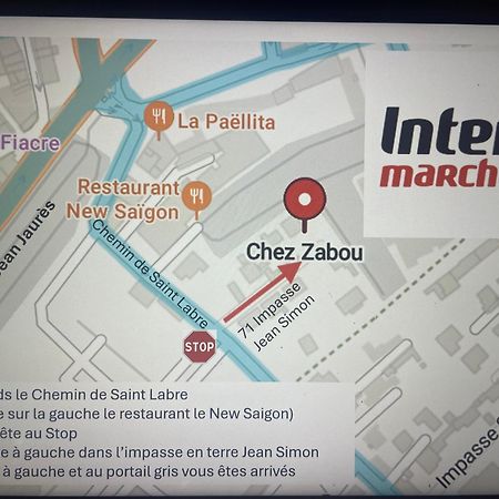 Chez Zabou Apartment Carpentras Ngoại thất bức ảnh